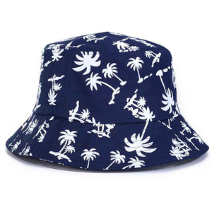 Wholesale Wide Brim Summer Bucket Hats Custom Logo Rooster Tree Printed Embroidery <b>Large</b> Size Fisherman <b>Cap</b> Outdoor and Fishing - Product Image 6