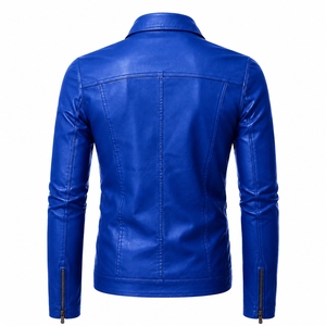 <b>Top</b> Trending Men's Winter <b>Leather</b> Jackets <b>High</b> Quality Custom Made Eco Friendly Front Logo Long Sleeve All Sizes Fashionable - Product Image 5