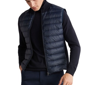 Chaleco acolchado de plumón para hombre de nuevo diseño 2022, chaqueta totalmente personalizable - Product Image 3