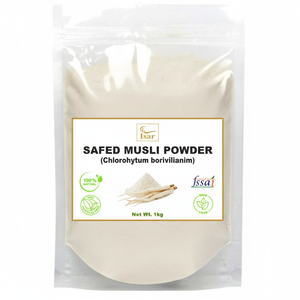 Poudre de Safed Musali 100% naturelle de haute qualité, qualité alimentaire, utilisée comme complément alimentaire - Product Image 6