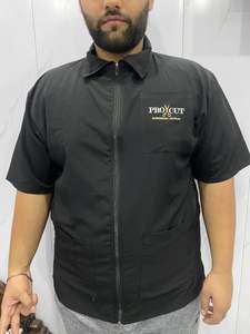 Gilet de barbier pour hommes, hiver, écologique, respirant, léger, réutilisable, design confortable, parfait pour la coupe, le coiffage et l'entretien des cheveux - Product Image 3