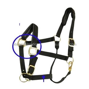 Nouvel ensemble de harnais et de licol en nylon rembourré pour chevaux, fabriqué en Inde - Product Image 4