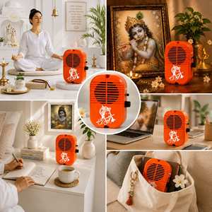 Boîte de chant religieux MANTRA BOX SHRI KRISHNA MR07 en plastique 20W, sans contraintes de charge - Product Image 5