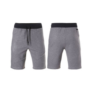 Shorts pour hommes en gros 100 % coton, couleur unie, sportswear décontracté, pour l'été, séchage rapide, respirant, personnalisable, prix abordable, style tendance - Product Image 3