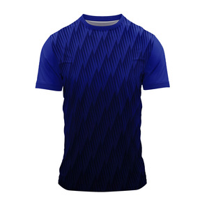 เสื้อยืดโพลีเอสเตอร์แห้งเร็วประสิทธิภาพสูงผลิตในอินเดีย สำหรับฟุตบอล คริกเก็ต วิ่ง และฟิตเนส มีจำหน่ายแล้ว - Product Image 2