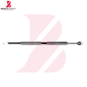 Cuchara Empujadora de Cutículas, Limpiador y Recortador, Herramientas de Manicura y Pedicura, Empujadores de Cutículas de Doble Punta de Acero Inoxidable - Product Image 4