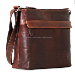 Neutral Camo Leather Sling <b>Bag</b> Cross Body Sling Premium <b>Bag</b> <b>Shoulder</b> Messenger <b>Bag</b> Suitable for <b>Men</b> and Women - Product Image 4