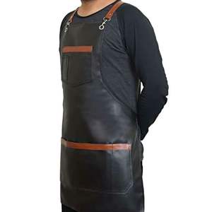 Delantales de Trabajo de Cuero Clásicos sin Mangas de la Mejor Calidad, Multiusos, Diseño Personalizado, Resistentes y Duraderos, Venta al Por Mayor - Product Image 3