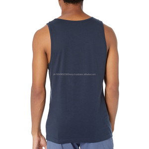 Débardeur pour homme 100% coton, séchage rapide, respirant, surdimensionné, prix bas, service d'impression de logo personnalisé, faible MOQ disponible - Product Image 3