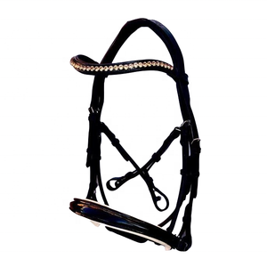 Brides de cheval Top vente meilleure qualité en cuir véritable bride d'équitation - Product Image 1