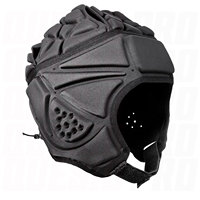 Protectores de cabeza para rugby, casco de fútbol suave, protección ligera para la cabeza, equipo de seguridad ajustable, transpirable, con absorción de impactos