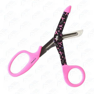 Mango de plástico suave impreso, patrón de enfermería, tijeras de acero inoxidable, tijeras de vendaje, instrumentos quirúrgicos, instrumentos médicos - Product Image 2