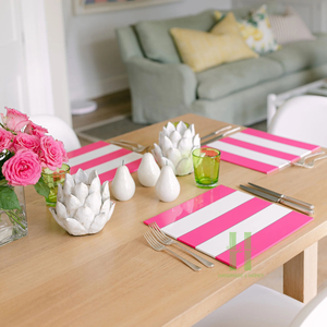 Mantel Individual bohemio ecológico de alta calidad HNH Craft, placas de cargador de nácar con diseños y colores OEM para varios regalos - Product Image 6