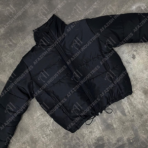 Vêtements à logo personnalisé veste zippée réversible porter gilet bouffant unisexe recadrée veste bouffante Streetwear veste bouffante sans manches - Product Image 6