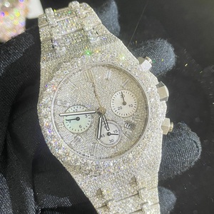 นาฬิกาข้อมือหรูหรา DAZZLING JEWELS รุ่น Unisex สีโรสโกลด์ สแตนเลสสตีล ประดับเพชร ขนาด 42 มม. ระบบอนาล็อก กลไกอัตโนมัติ กระจกแซฟไฟร์ พร้อม GPS คุณภาพสูง - Product Image 4