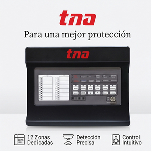แผงควบคุมระบบแจ้งเหตุเพลิงไหม้แบบธรรมดา Tanda TXC7002 Advanced LCD 2 โซน - Product Image 2