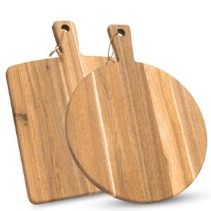Planche à découper de cuisine élégante et durable en bois d'acacia pour fruits, légumes et aliments - Product Image 5