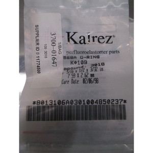 โอริง คาลเรซ AS-568A รุ่น K # 109, คอมพาวด์: 3018, AMAT - อุปกรณ์และชิ้นส่วนเซมิคอนดักเตอร์ระดับโลกที่เชื่อถือได้ที่ - Product Image 1