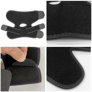 Chuyên nghiệp unisex Neoprene nén mắt cá chân hỗ trợ Brace không thấm nước mở gót chân Thiết kế móc vòng lặp đóng cửa chân tay áo RÀNG BUỘC - Product Image 6