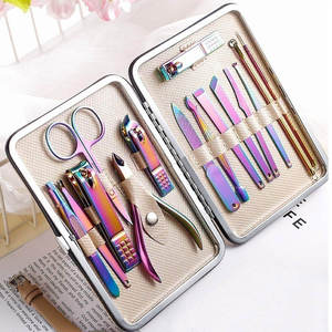 Multi function Stainless Steel Nail Clipper Set Manicure Pedicure Scissor Tweezers Nail Art Tools Set - Product Image 6