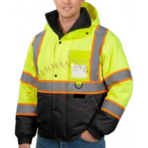 Veste de sécurité pour l'été, haute qualité, respirante, haute visibilité, vêtements de travail réfléchissants, softshell, longue, pour homme, imperméable - Product Image 6