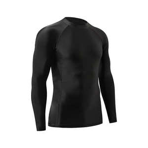 Prix d'usine OEM, produit en vente chaude, rash guard personnalisé, best-seller, nouveau design, rash guard, protection UV, rashguard pour hommes pour le surf - Product Image 2