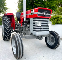 Tracteur agricole multifonctionnel 4x4 à démarrage électrique, automatique, avec pompe, moteur à roulement, moteur 70 CV, transmission par engrenages MF165