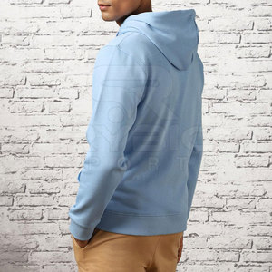 เสื้อฮู้ดดี้ผ้าพิมพ์ลายดีไซน์เฉพาะตัวสำหรับผู้ชาย แฟชั่นแนวสตรีท สไตล์คนเมือง มีกระเป๋าจิงโจ้ - Product Image 4