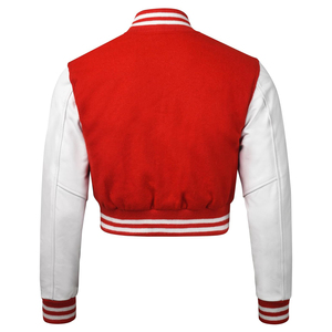 Nouvelle tenue décontractée, prix usine, veste universitaire à impression en relief, best-seller, nouvel article, veste de baseball brodée - Product Image 3