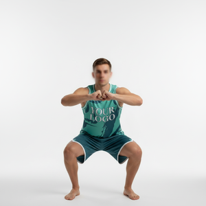 ชุดบาสเก็ตบอลคุณภาพสูงแบบกำหนดเองปี 2026 ดีไซน์ล่าสุด ชุดบาสเก็ตบอลเยาวชนแบบสั่งทำ - Product Image 4