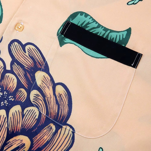 เสื้อเชิ้ตฮาวายพิมพ์ลายตามสั่ง คอปกคิวบา แขนสั้นลำลอง เสื้อเชิ้ตชายหาดอะโลฮ่าสำหรับผู้ชาย - Product Image 2