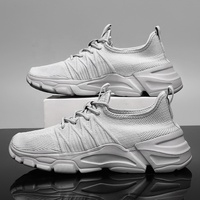 Chaussures de course 2025 nouveau printemps mode volant tissage maille respirant hommes baskets décontractées pour un usage quotidien
