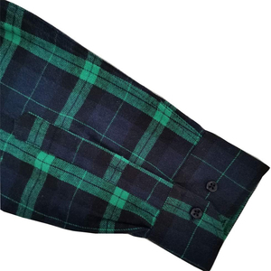 Chemise en flanelle douce et respirante à carreaux, boutonnée, pour garçons, taille 6XL, chemise en flanelle pour hommes avec design et taille personnalisés - Product Image 3