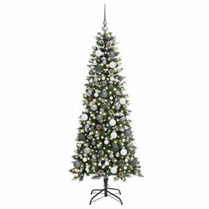 Albero di Natale artificiale verde da 70,87 pollici con 300 LED - Product Image 3