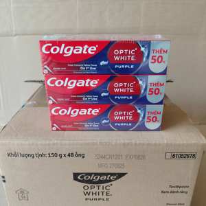 ยาสีฟันออพติกไวท์สีม่วง 150 กรัม สูตรไวท์เทนนิ่งสำหรับใช้ในบ้าน - Product Image 2