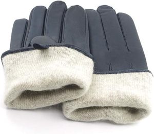 High Quality Genuine <b>Leather</b> <b>Driving</b> <b>Gloves</b> <b>Men</b> Custom Logo Wholesale - Product Image 4