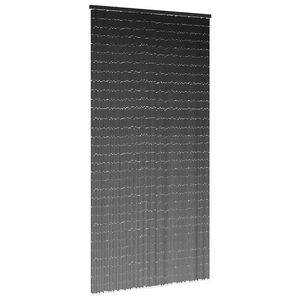 35.4 grigio scuro "x 86.6" di bambù insetto tenda schermo e divisorio - Product Image 1