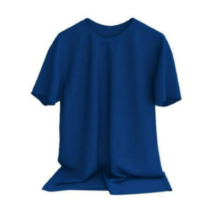Camiseta de Hombre 100% Algodón, Personalizada al por Mayor, Azul Liso, Talla Grande, Corte Holgado, con Logotipo Reciclado Impreso, Diseño Sólido - Product Image 6