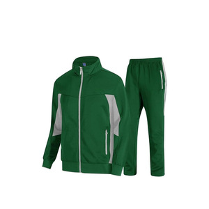 Ensemble de survêtement avec sweat-shirt zippé et pantalon de jogging, tenue de sport chaude pour la gym et l'entraînement - Product Image 3