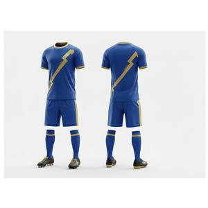 Uniforme de Fútbol Sublimado Completo, Jersey Personalizado para Equipo |   Tallas para Hombres, Mujeres y Jóvenes |   Ropa Deportiva Ligera de Secado Rápido para Entrenamiento - Product Image 2