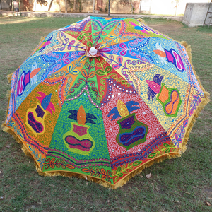 ร่มกันแดดสไตล์อินเดียโบราณ สำหรับสวน/ชายหาด - Product Image 5