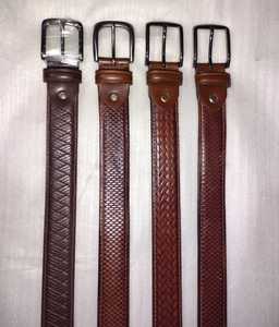 Ceintures pour hommes BS INTERNATIONAL NA154 100% écologiques, style vintage, boucle à ardillon, longueur personnalisée, gravure à la main, vente en gros - Product Image 6