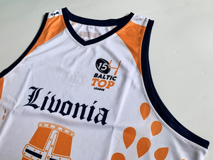 Camiseta de Baloncesto Personalizada sin Mangas, Uniforme Deportivo Transpirable, Impresión por Sublimación, OEM, Venta al Por Mayor - Product Image 2