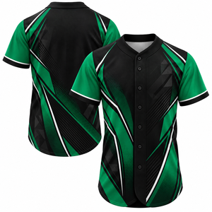 Camiseta de Béisbol Personalizada por Sublimación OEM, Camiseta de Béisbol en Blanco Personalizable - Product Image 6