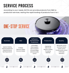 Robot Aspirador y Fregador Inteligente 2 en 1 con Navegación Láser LDS, Succión de 20000 Pa y Recolección Automática de Polvo - Product Image 5