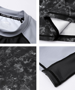 Premium Rash Guard <b>Custom</b> <b>Design</b> Athletic <b>Compression</b> <b>Shirt</b> OEM Wholesale Manufacturer Supplier - Product Image 5