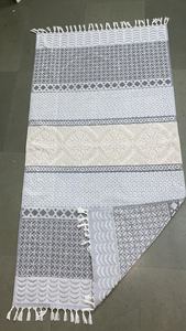 Yarn Dyed Fouta <b>Beach</b> <b>Towel</b> Pareo Manufacturer Front side Polyester Cotton Scarf Back Side <b>Towel</b> 2-in-1 - Product Image 2