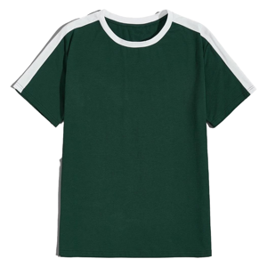 Polo d'été pour homme à manches courtes avec broderie de grand logo et t-shirt de créateur 100 % coton - Product Image 6