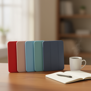 Housse de protection en silicone pour tablette iPad 10,2 pouces, design fin avec support, plusieurs couleurs disponibles - Product Image 3
