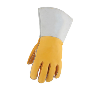 Guantes de Soldadura con Protección Anticorte y Anticalor en la Palma, Resistentes al Fuego, para Uso Industrial, Proveedor de EPP de Pakistán, Guantes de Trabajo MIG TIG - Product Image 2